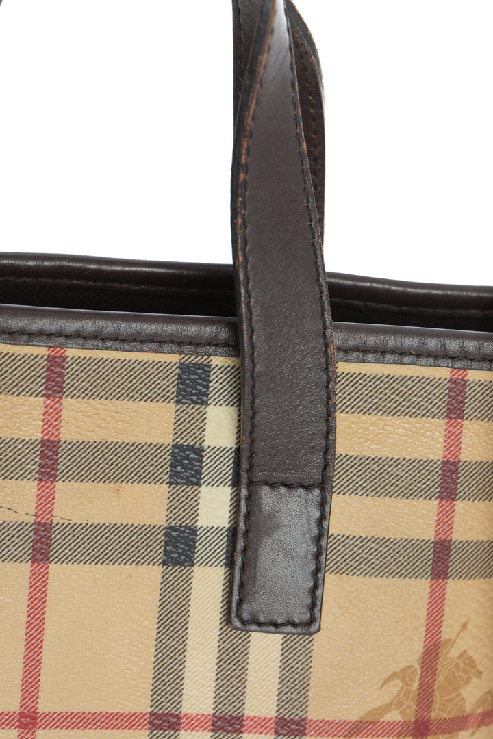 Bolsa Burberry café, detalle 8 – ClosetRehab