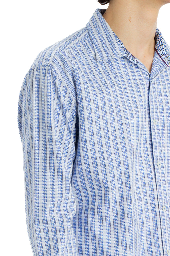 Camisa Bugatchi azul, detalle 5 – ClosetRehab
