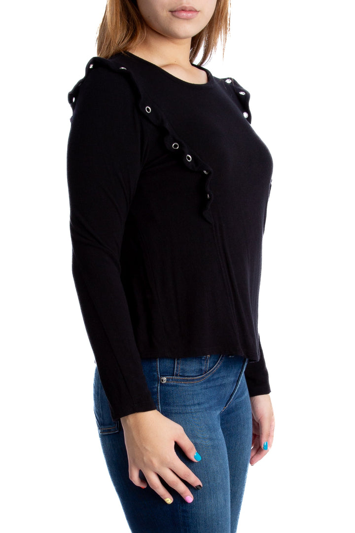 Blusa Generation Love New York negro, vista posterior – ClosetRehab