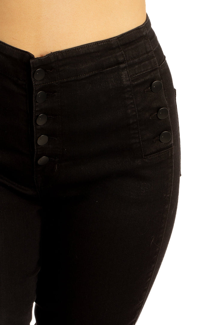 Jeans J Brand negro, detalle – ClosetRehab