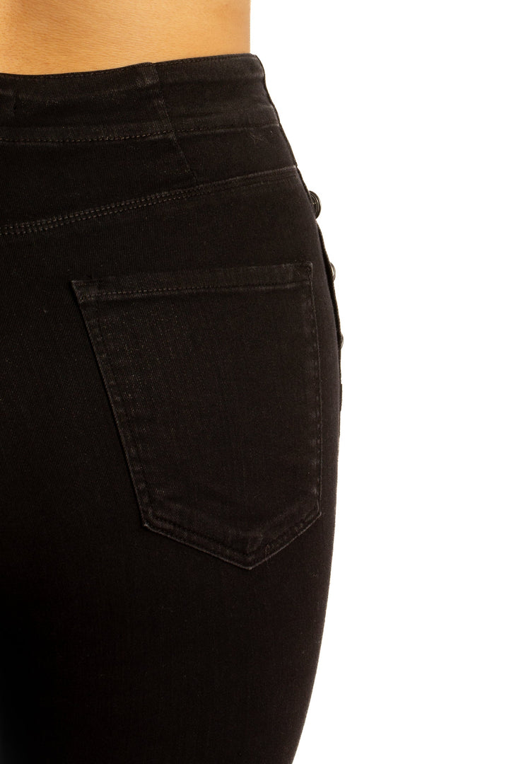 Jeans J Brand negro, detalle 6 – ClosetRehab
