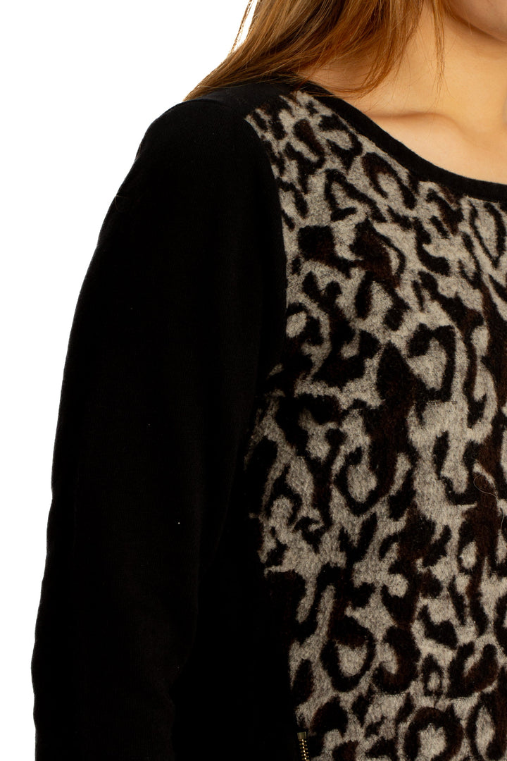 Suéter Ann Taylor negro, detalle 5 – ClosetRehab