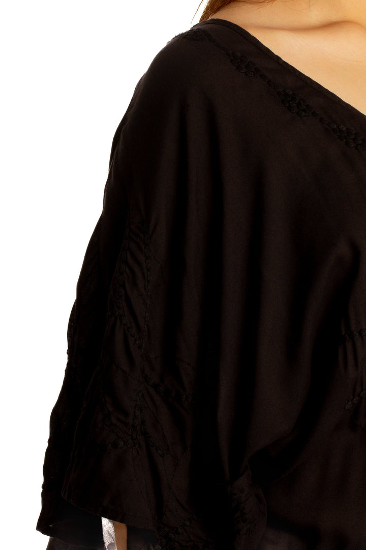 Blusa Vix Paul Ahermanny negro, detalle 5 – ClosetRehab