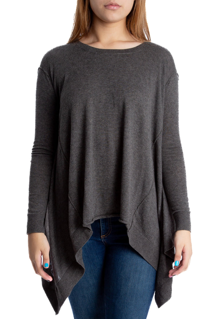 Suéter All Saints gris, vista frontal – ClosetRehab