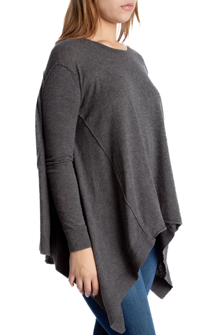Suéter All Saints gris, vista posterior – ClosetRehab