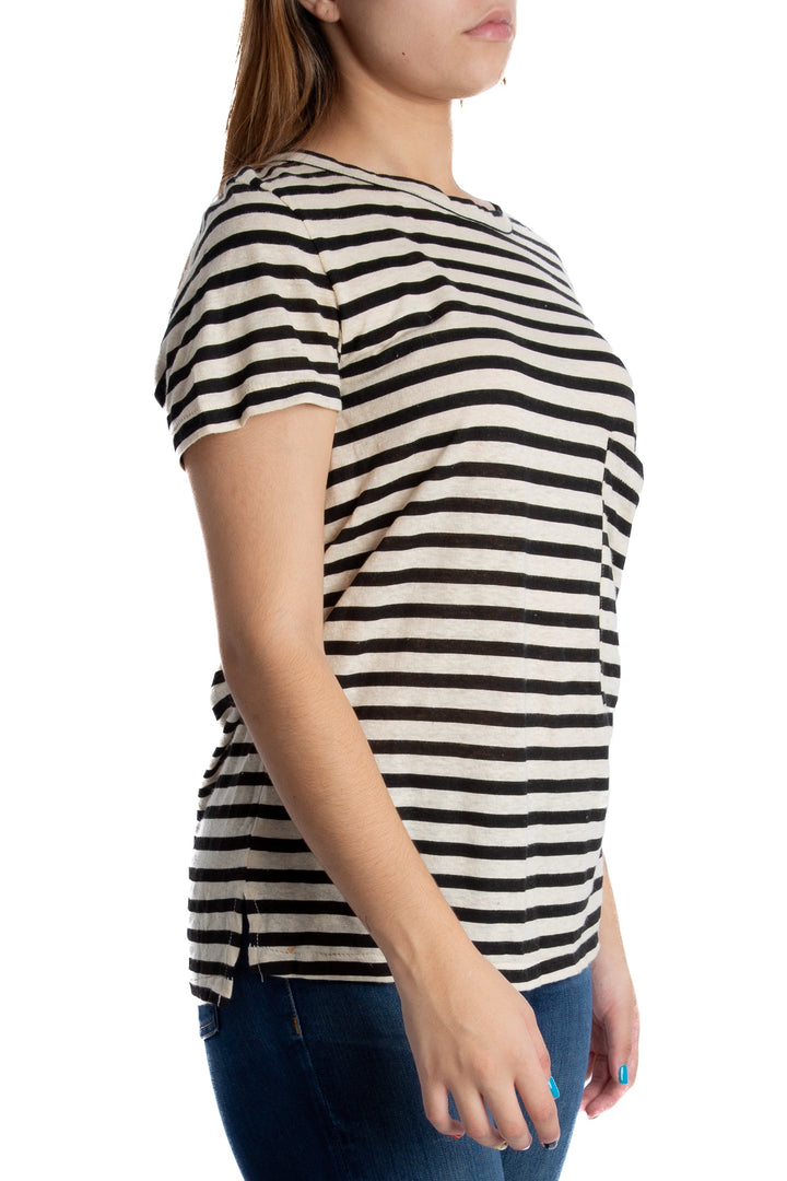 Blusa Current Elliot beige, vista posterior – ClosetRehab