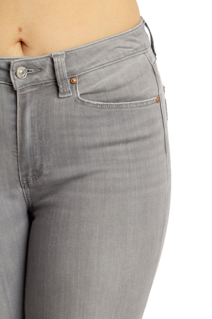 Jeans Paige gris, detalle – ClosetRehab