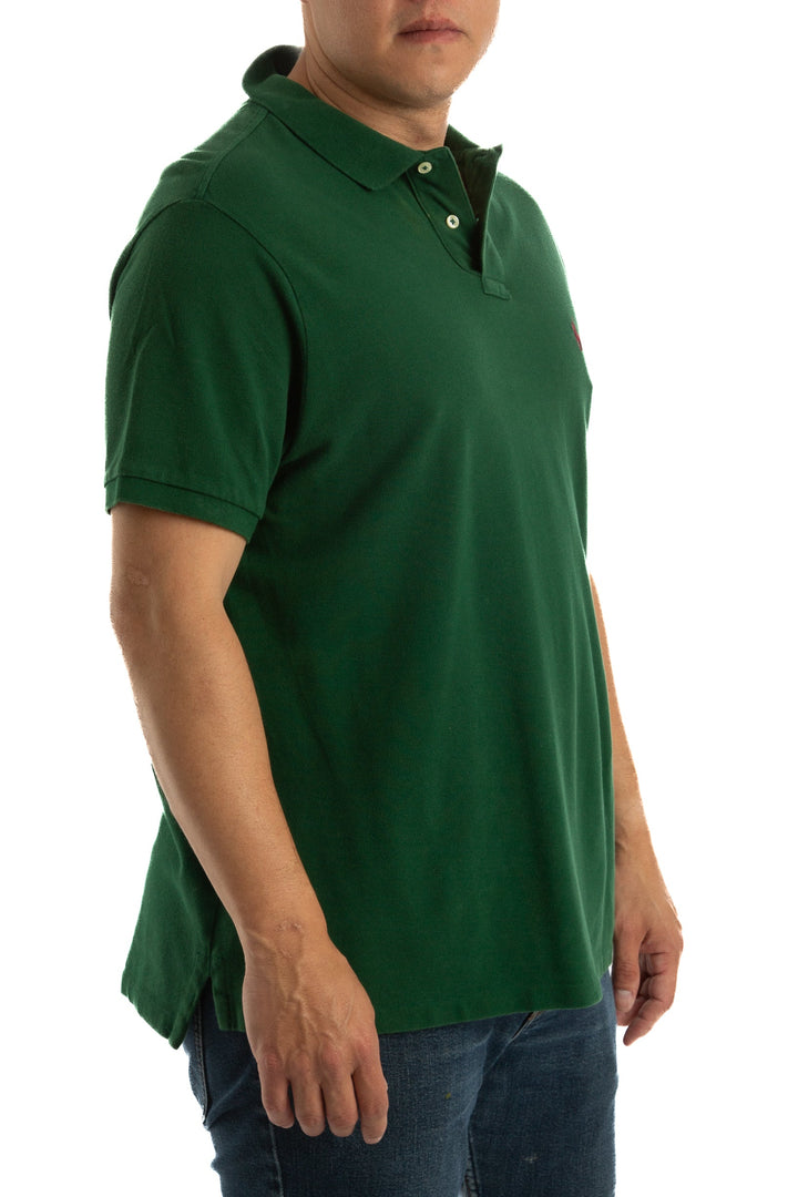 Polo Polo Ralph Lauren verde, vista posterior – ClosetRehab