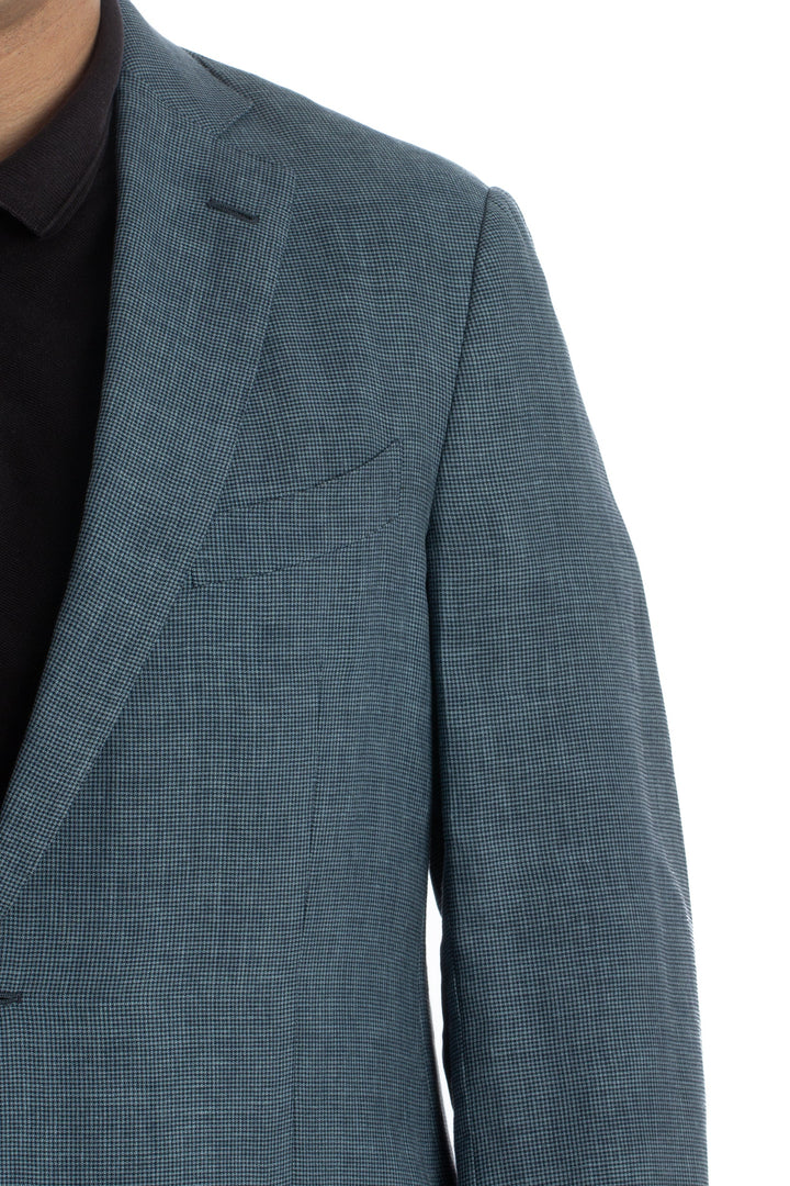 Saco Ermenegildo Zegna azul, detalle – ClosetRehab