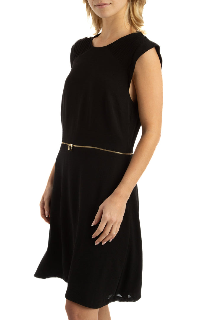 Vestido Sandro NWT negro, vista posterior – ClosetRehab