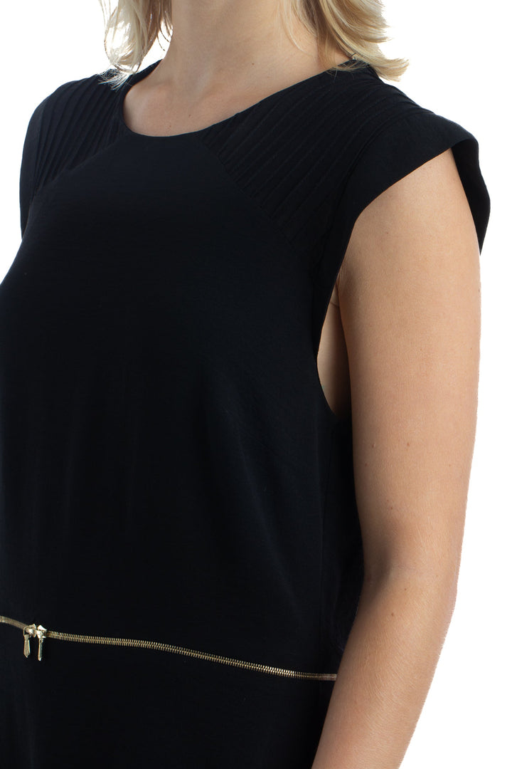 Vestido Sandro NWT negro, detalle 5 – ClosetRehab