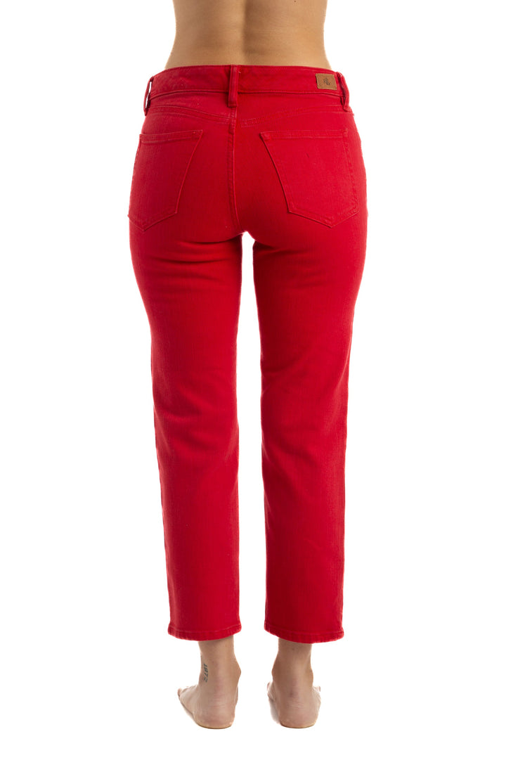Jeans Polo Ralph Lauren rojo, vista lateral – ClosetRehab