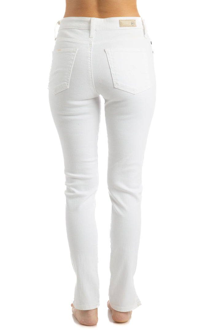 Jeans Adriano Goldschmied blanco, vista lateral – ClosetRehab