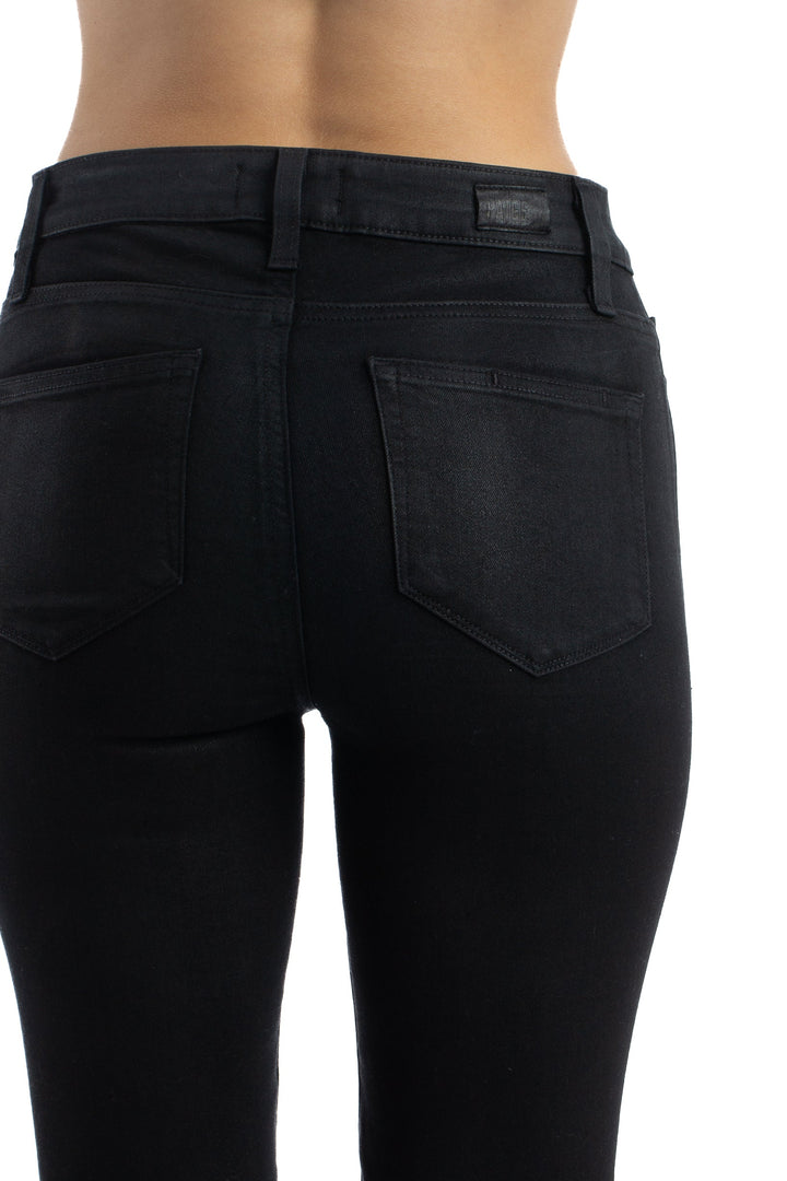 Jeans Paige negro, detalle – ClosetRehab