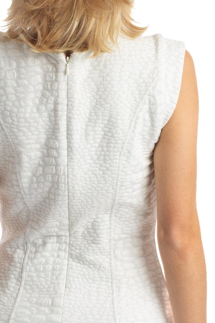 Vestido Madison Kinney blanco, detalle 6 – ClosetRehab