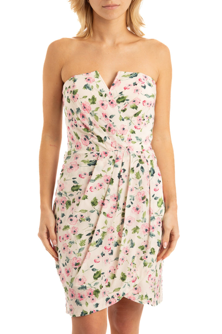 Vestido Yumi Kim blanco, vista frontal – ClosetRehab