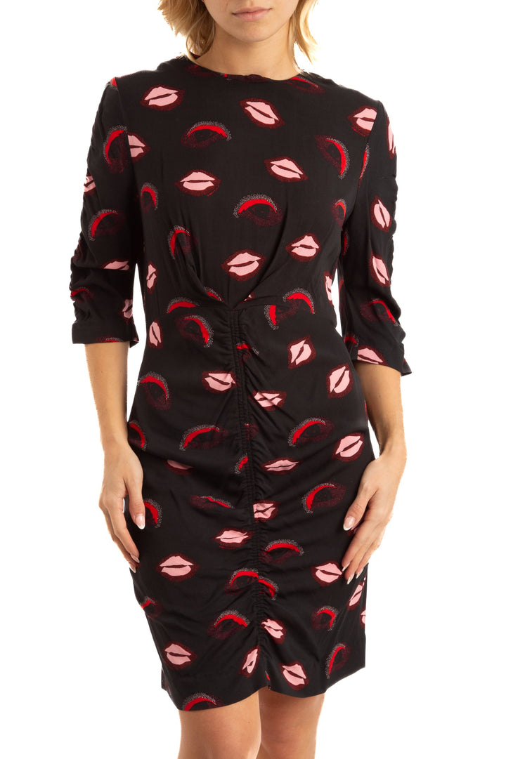 Vestido Bimba y Lola negro, vista frontal – ClosetRehab
