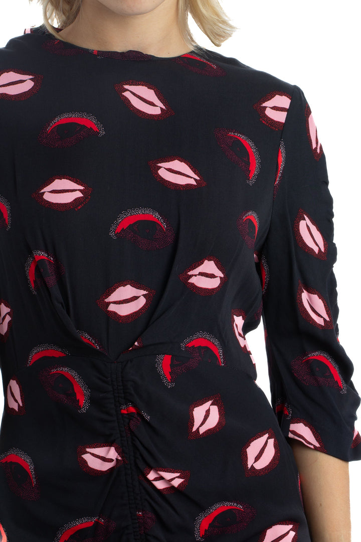 Vestido Bimba y Lola negro, detalle – ClosetRehab