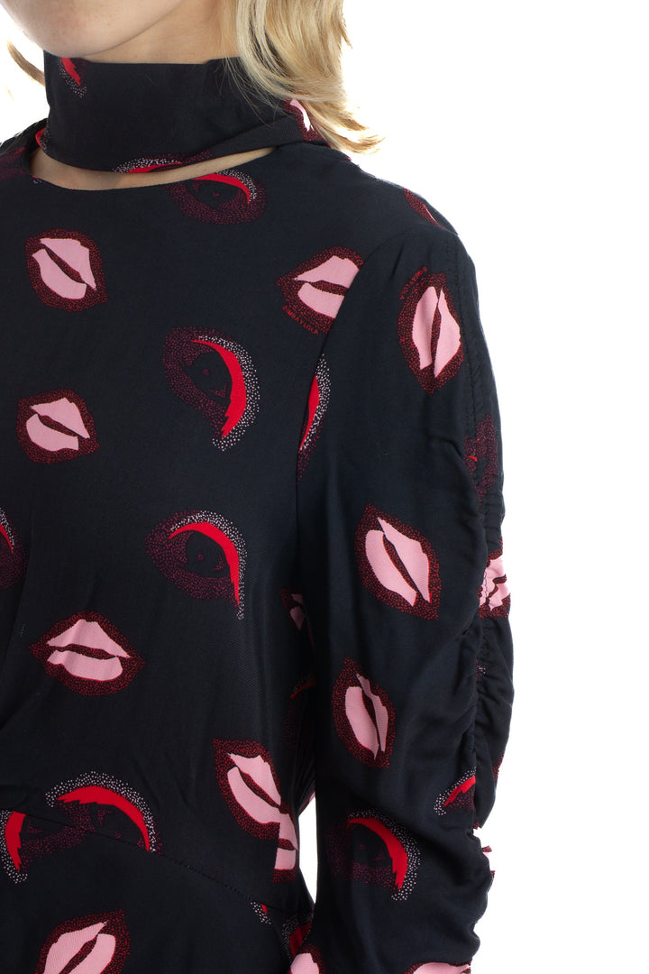 Vestido Bimba y Lola negro, detalle 5 – ClosetRehab