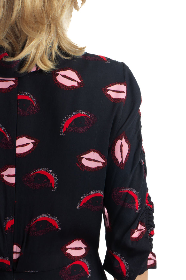 Vestido Bimba y Lola negro, detalle 6 – ClosetRehab