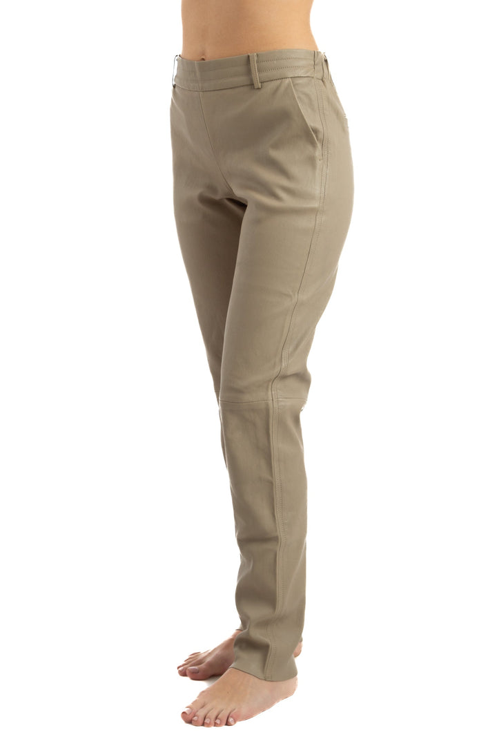 Jeans Mon & Pau beige, vista posterior – ClosetRehab