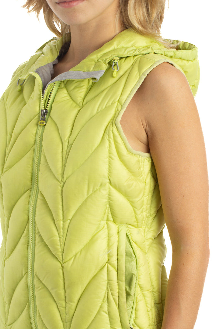 Chaleco Eddie Bauer amarillo, detalle 5 – ClosetRehab