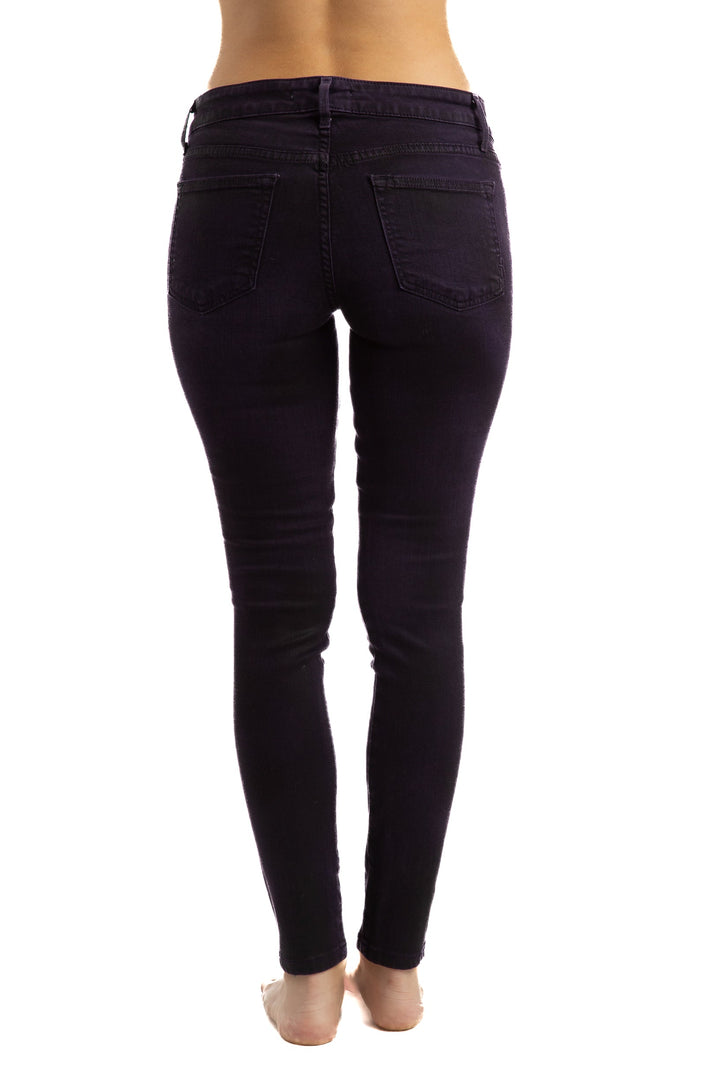 Jeans Rich & skinny morado, vista lateral – ClosetRehab