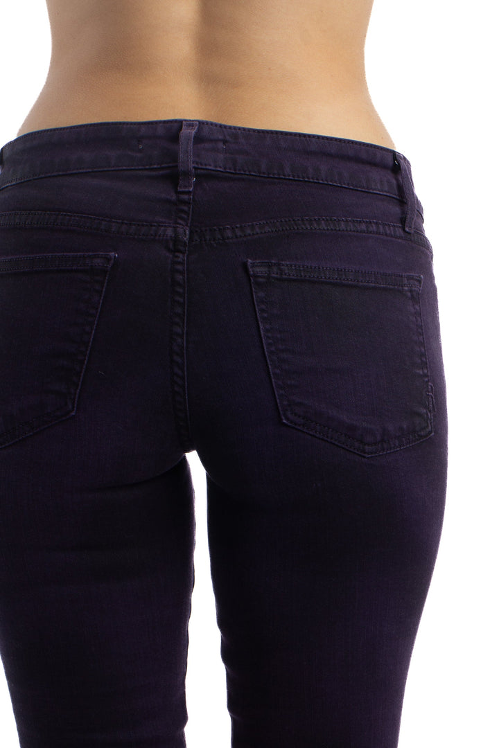 Jeans Rich & skinny morado, detalle – ClosetRehab