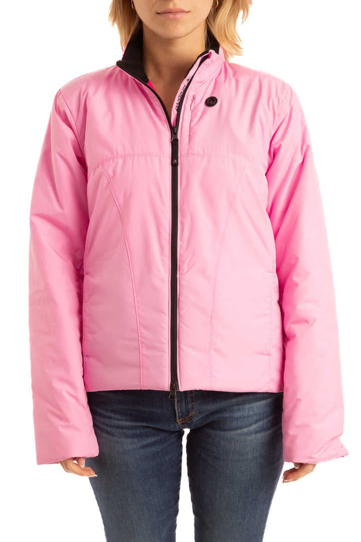Chamarra Danskin rosa, vista frontal – ClosetRehab