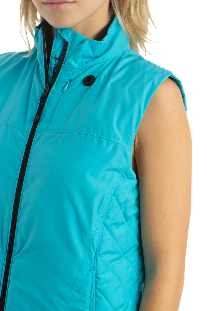 Chaleco Danskin celeste, detalle 5 – ClosetRehab