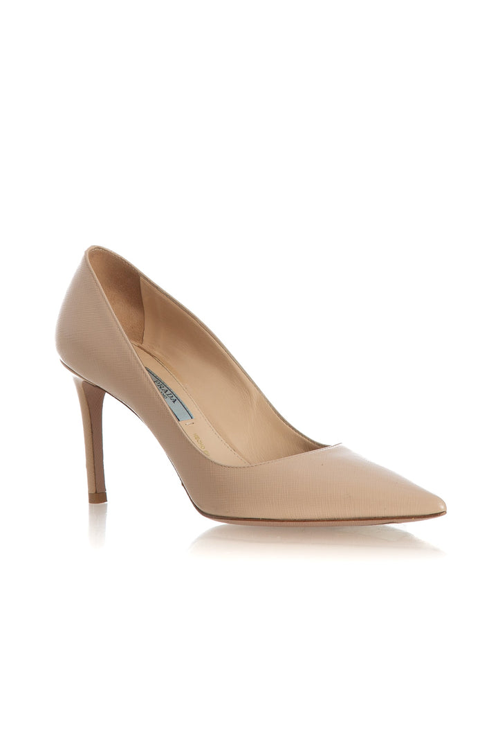 Pumps Prada beige talla 6.5 USA, vista posterior preloved | ClosetRehab