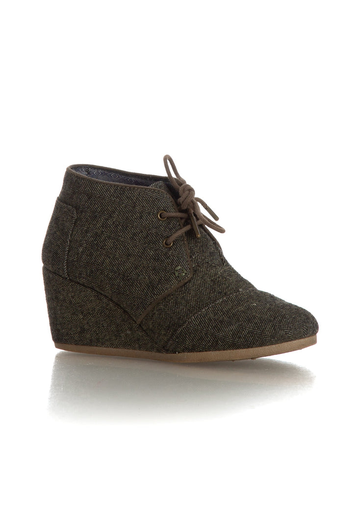 Zapato Toms café, vista posterior – ClosetRehab