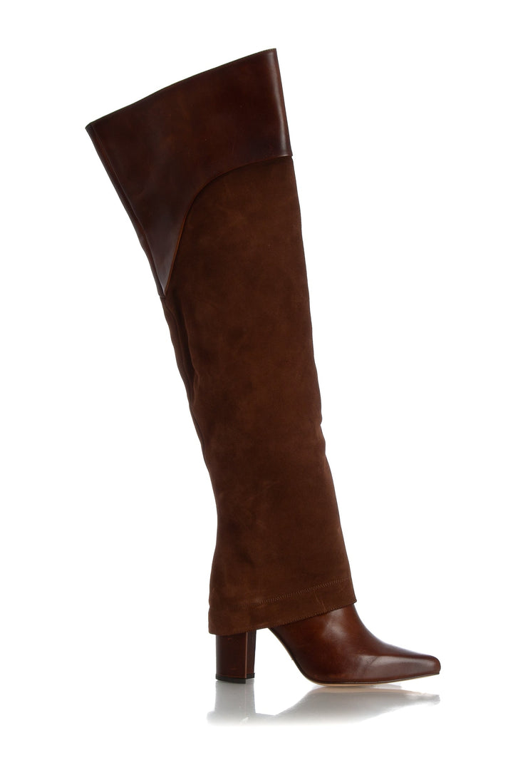 Zapato Dante café, vista frontal – ClosetRehab
