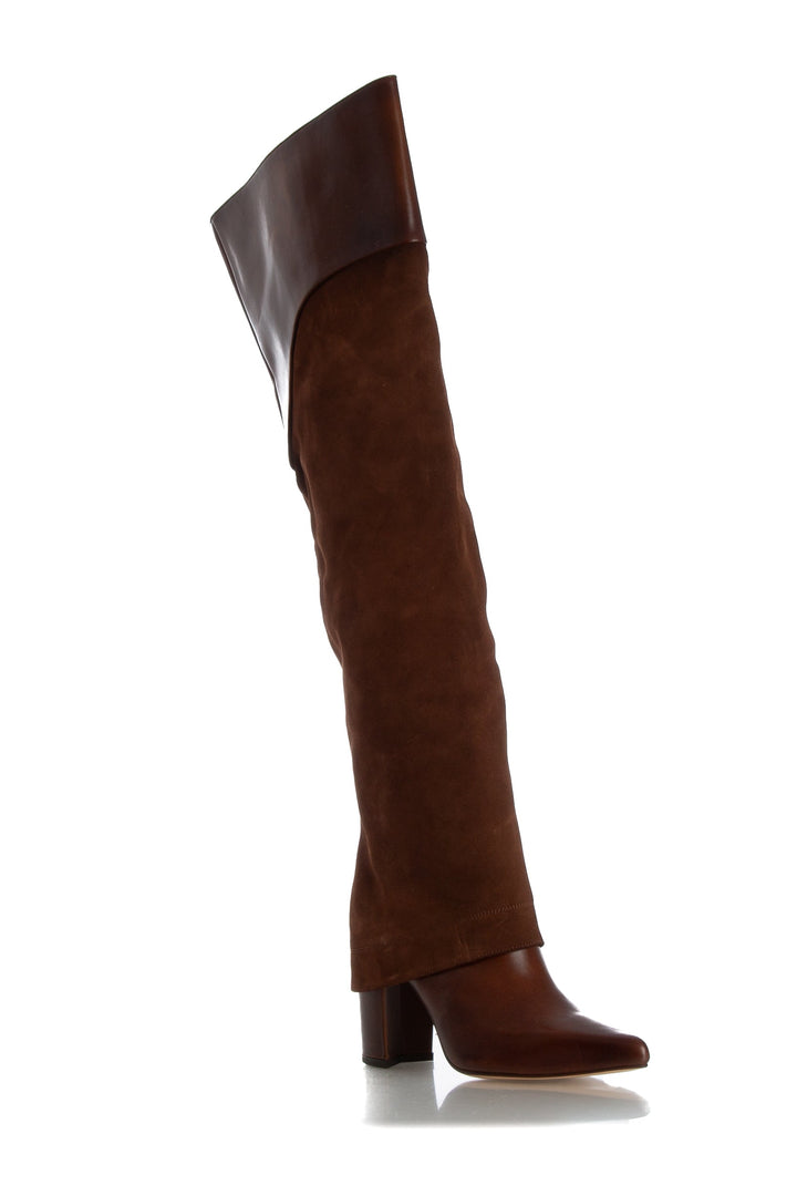 Zapato Dante café, vista posterior – ClosetRehab