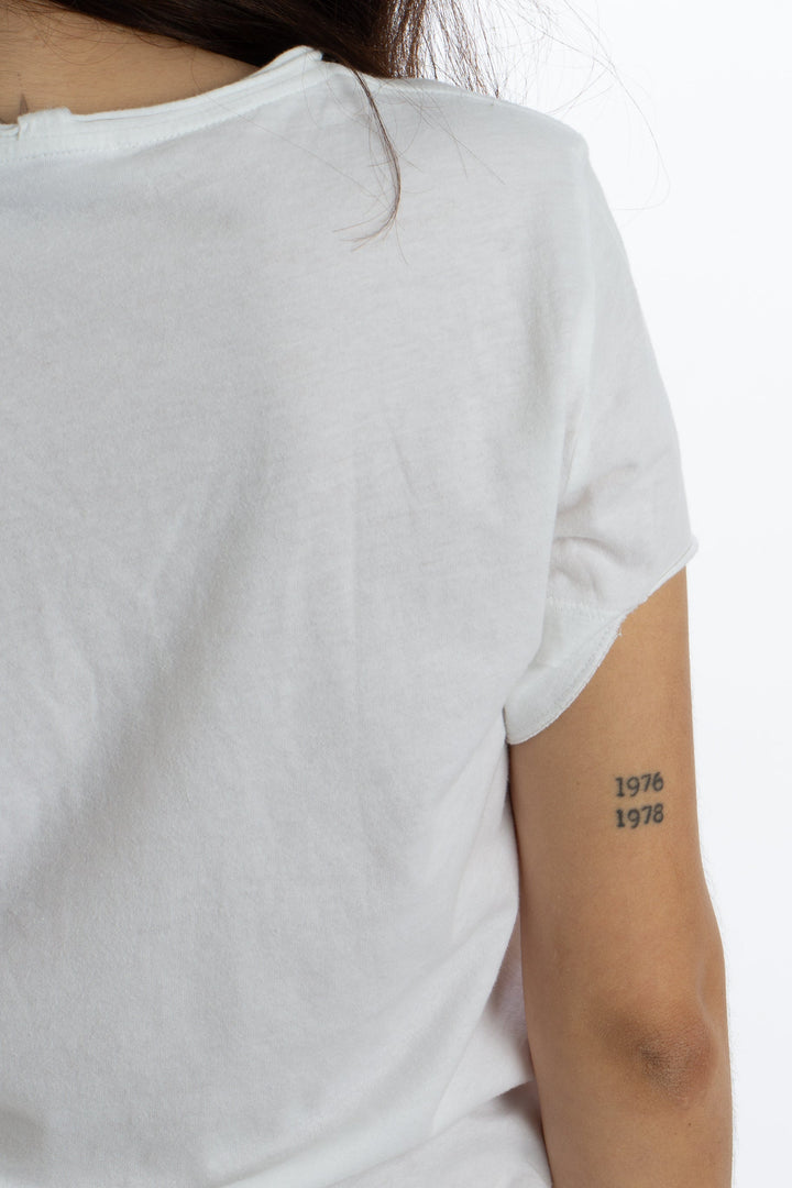 Blusa Helmut Lang blanco, detalle 6 – ClosetRehab