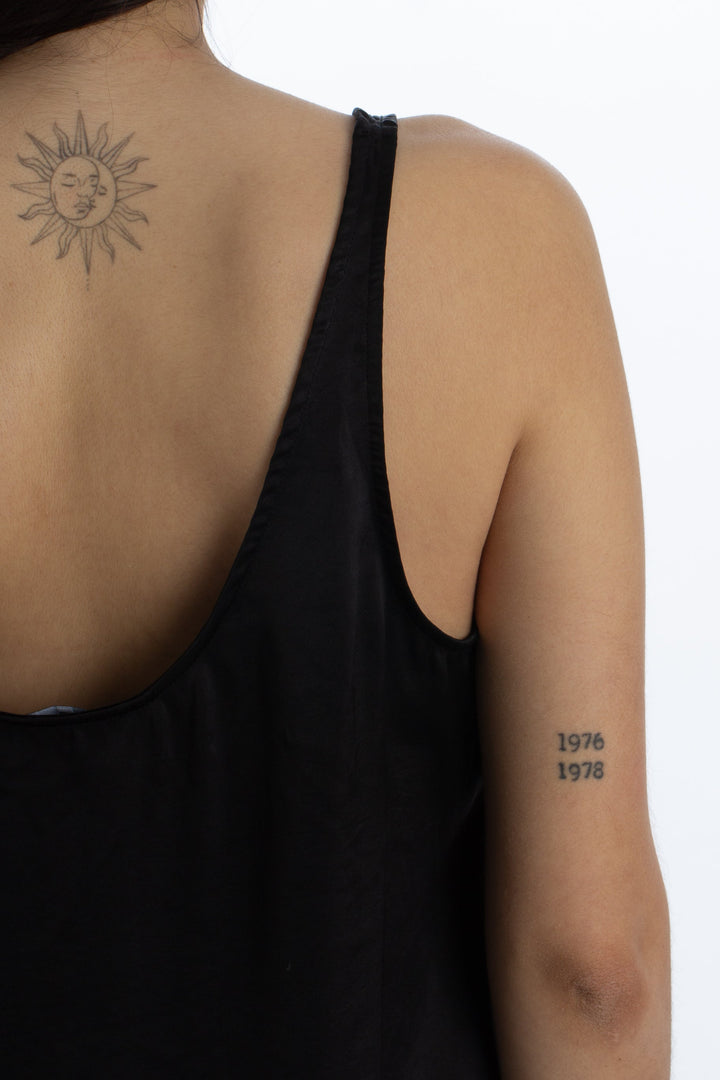 Blusa 7 for All Mankind negro, detalle 6 – ClosetRehab