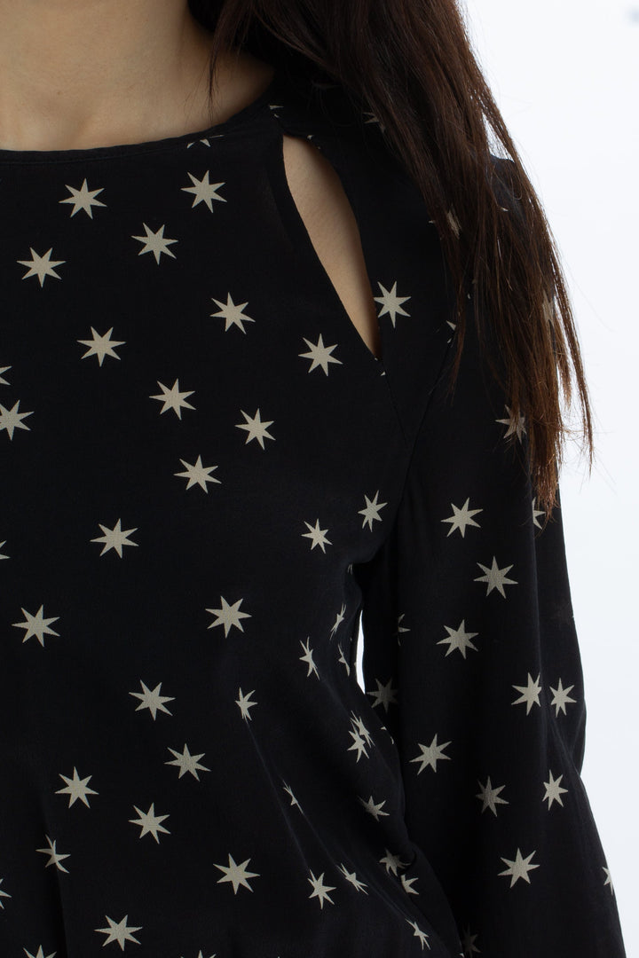 Vestido Pam & Gela negro, detalle – ClosetRehab