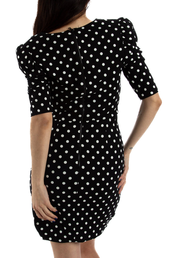 Vestido Alice + Olivia negro, vista lateral – ClosetRehab