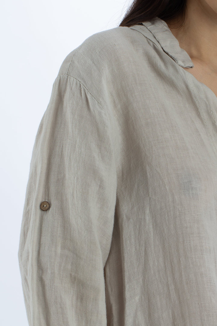 Vestido beige, detalle 5 – ClosetRehab