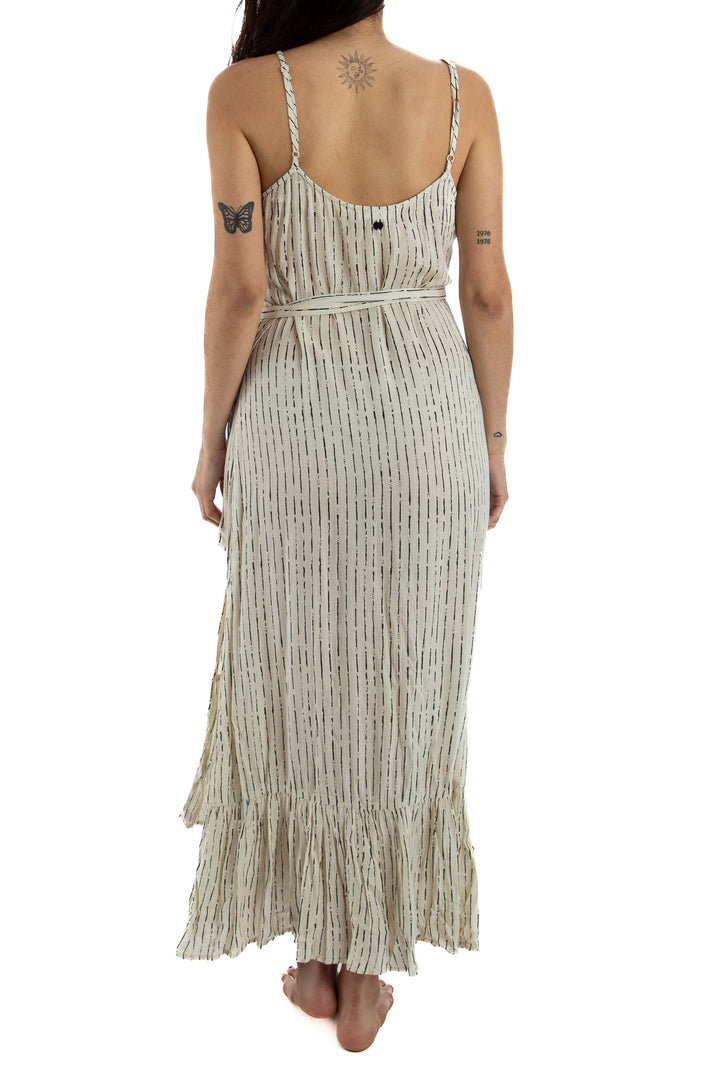 Vestido Billabong beige, vista lateral – ClosetRehab