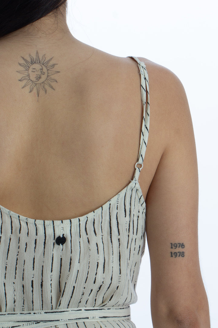 Vestido Billabong beige, detalle 6 – ClosetRehab