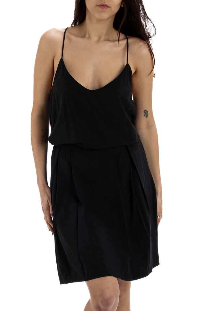 Vestido Lulu Lemon negro, vista frontal – ClosetRehab