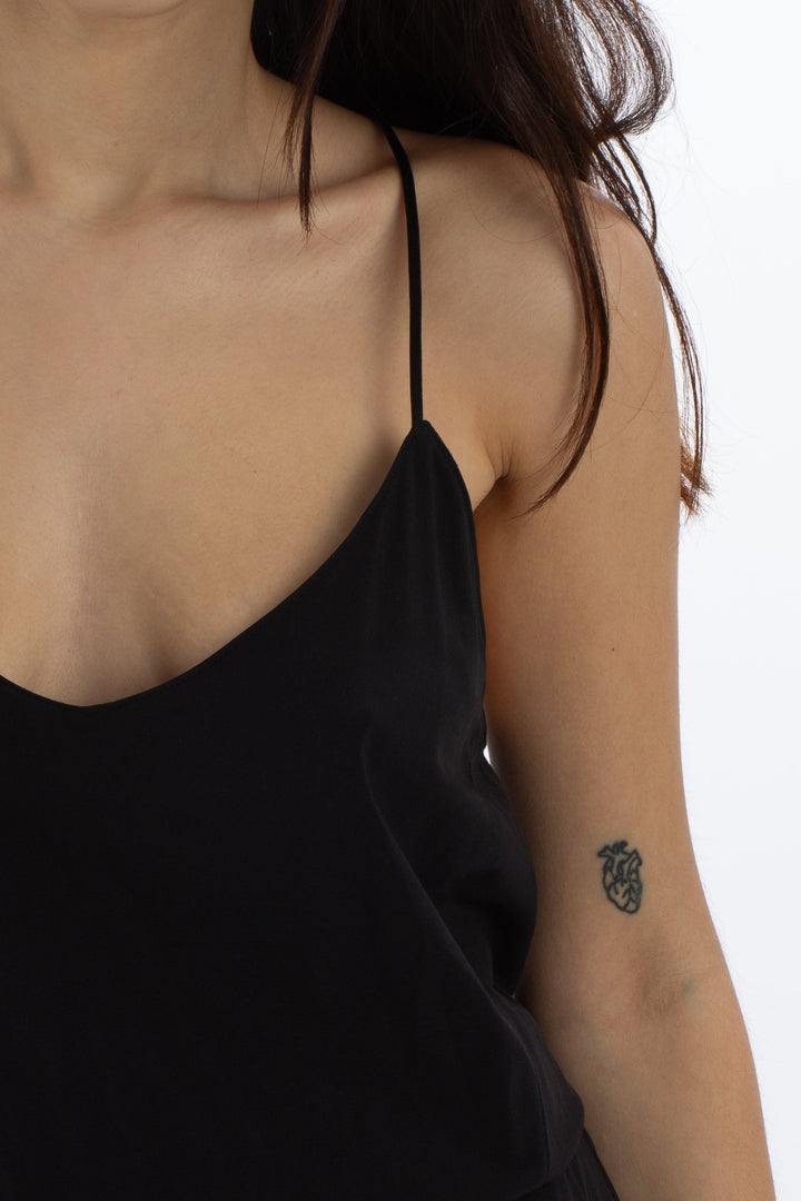 Vestido Lulu Lemon negro, detalle – ClosetRehab