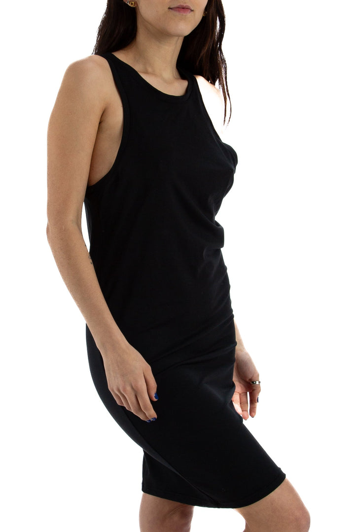 Vestido Leith negro, vista posterior – ClosetRehab