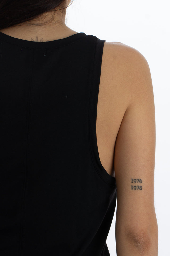 Vestido Leith negro, detalle 6 – ClosetRehab
