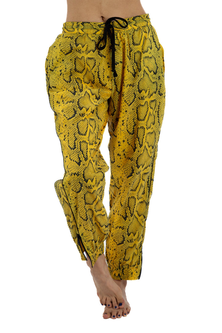 Pantalón Pam & Gela amarillo, vista frontal – ClosetRehab