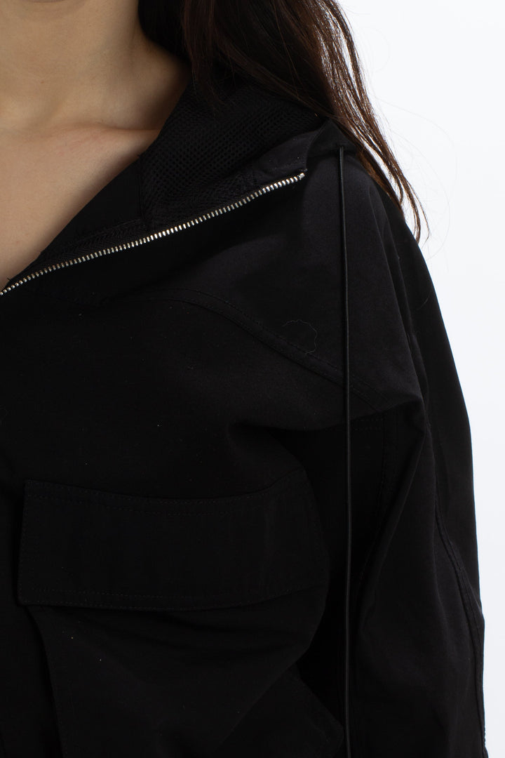 Abrigo Mango negro, detalle – ClosetRehab