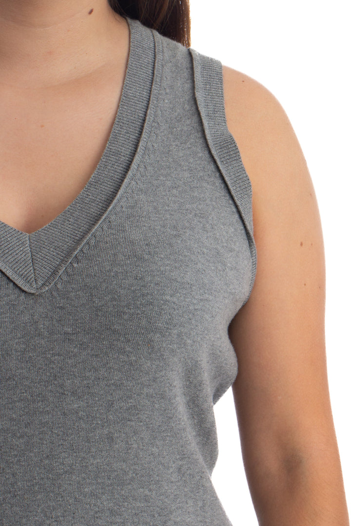Abrigo Hilton Hollis NWT gris, detalle – ClosetRehab