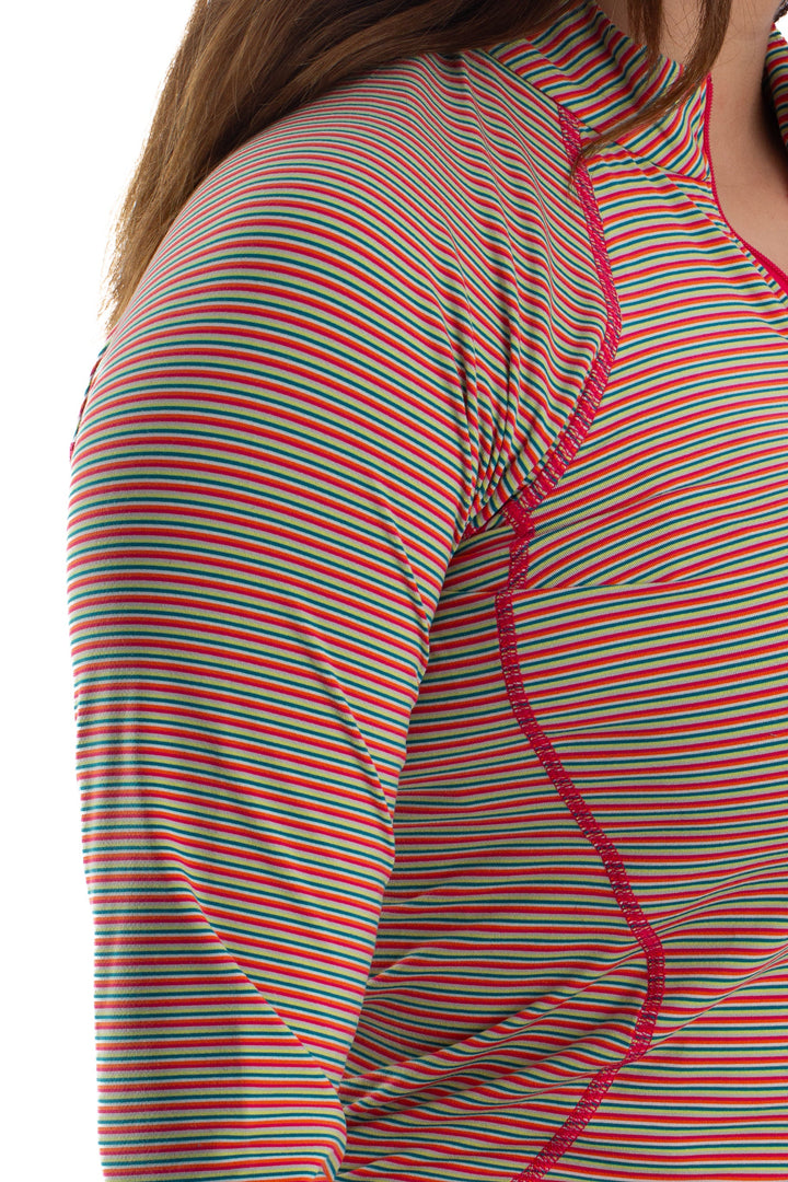 Suéter Columbia rosa, detalle 5 – ClosetRehab