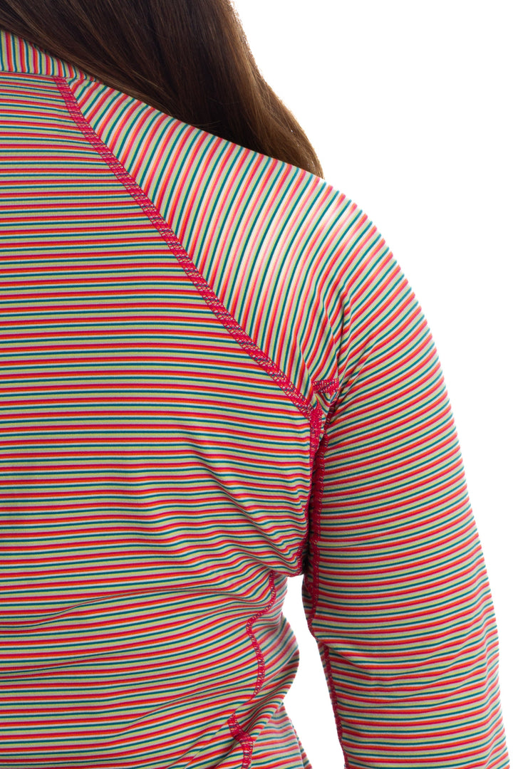 Suéter Columbia rosa, detalle 6 – ClosetRehab